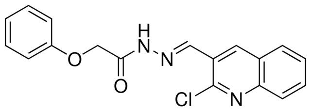 N'-((2-CHLORO-3-QUINOLINYL)METHYLENE)-2-PHENOXYACETOHYDRAZIDE