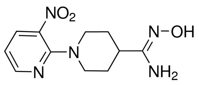<i>N</i>′-Hydroxy-1-(3-nitro-2-pyridinyl)-4-piperidinecarboximidamide