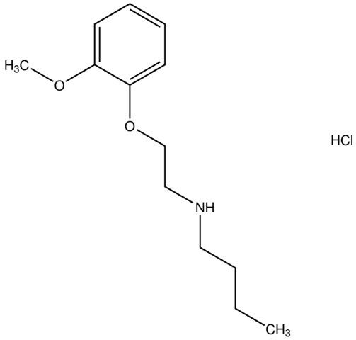 N-[2-(2-methoxyphenoxy)ethyl]-1-butanamine hydrochloride