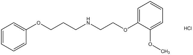 N-[2-(2-methoxyphenoxy)ethyl]-3-phenoxy-1-propanamine hydrochloride