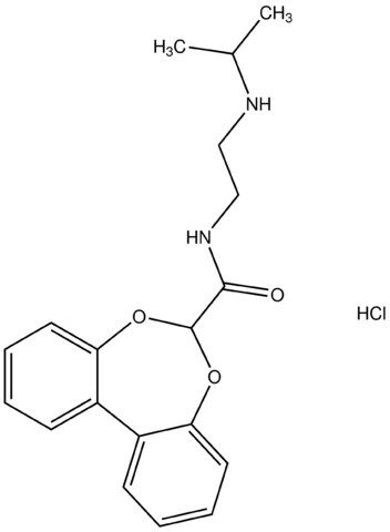 N-[2-(isopropylamino)ethyl]dibenzo[d,f][1,3]dioxepine-6-carboxamide hydrochloride