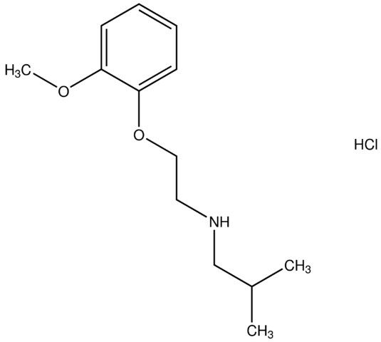N-[2-(2-methoxyphenoxy)ethyl]-2-methyl-1-propanamine hydrochloride