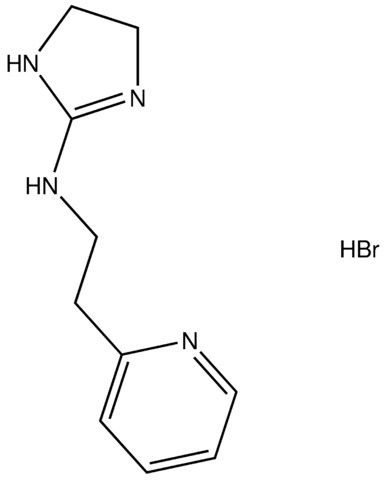 N-[2-(2-pyridinyl)ethyl]-4,5-dihydro-1H-imidazol-2-amine hydrobromide