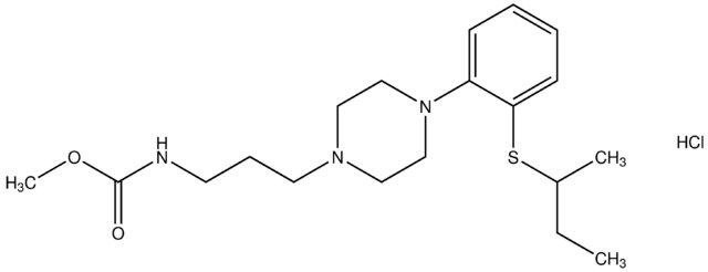 methyl 3-{4-[2-(sec-butylsulfanyl)phenyl]-1-piperazinyl}propylcarbamate hydrochloride