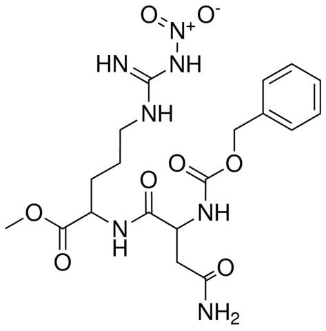 methyl 2-[(4-amino-2-{[(benzyloxy)carbonyl]amino}-4-oxobutanoyl)amino]-5-{[imino(2-oxido-2-oxohydrazino)methyl]amino}pentanoate