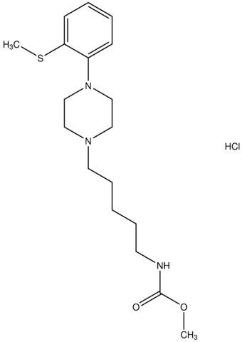methyl 5-{4-[2-(methylsulfanyl)phenyl]-1-piperazinyl}pentylcarbamate hydrochloride