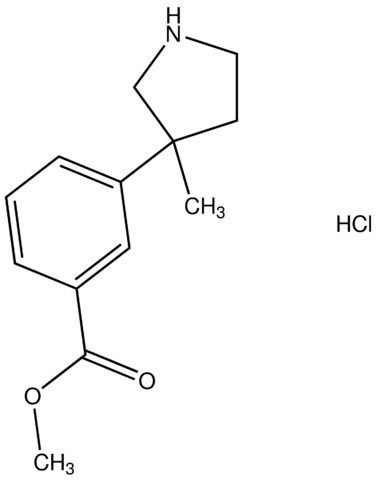 methyl 3-(3-methyl-3-pyrrolidinyl)benzoate hydrochloride