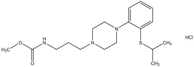 methyl 3-{4-[2-(isopropylsulfanyl)phenyl]-1-piperazinyl}propylcarbamate hydrochloride