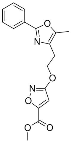 METHYL 3-[2-(5-METHYL-2-PHENYL-1,3-OXAZOL-4-YL)ETHOXY]-5-ISOXAZOLECARBOXYLATE
