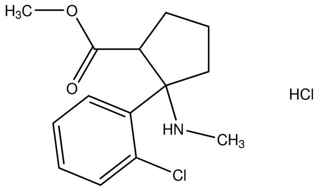 methyl 2-(2-chlorophenyl)-2-(methylamino)cyclopentanecarboxylate hydrochloride
