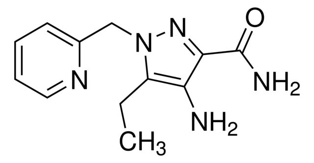 4-Amino-5-ethyl-1-(2-pyridylmethyl)-1H-pyrazole-3-carboxamide