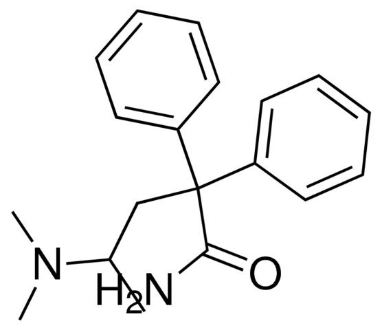 4-(dimethylamino)-2,2-diphenylpentanamide