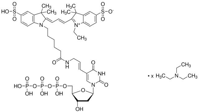 Aminoallyl-dUTP-Cy<sup>®</sup>3 triethylammonium salt solution