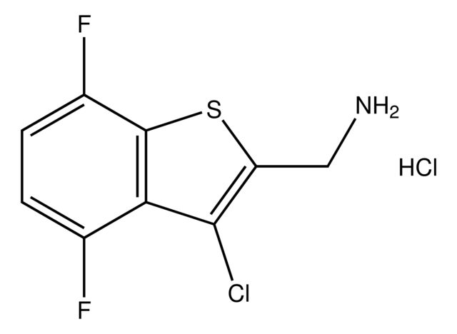 (3-Chloro-4,7-difluorobenzo[b]thiophen-2-yl)methanamine hydrochloride
