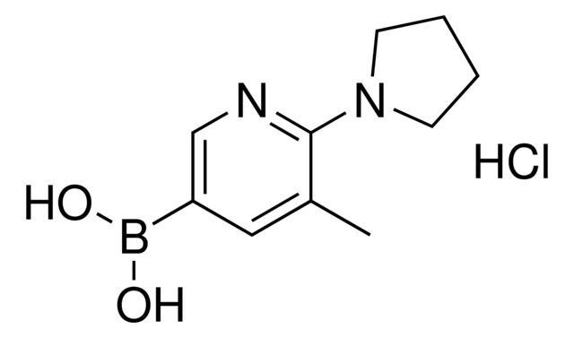 (5-Methyl-6-(pyrrolidin-1-yl)pyridin-3-yl)boronic acid hydrochloride