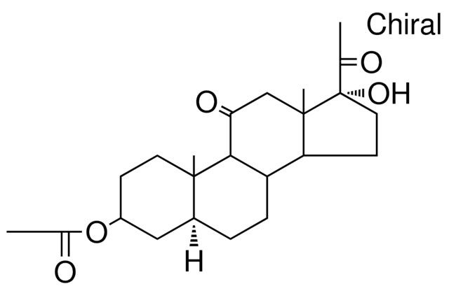 (5alpha)-17-hydroxy-11,20-dioxopregnan-3-yl acetate