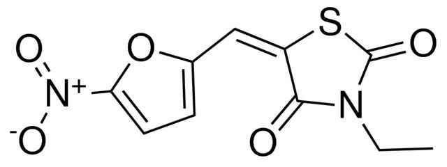 (5E)-3-ethyl-5-[(5-nitro-2-furyl)methylene]-1,3-thiazolidine-2,4-dione