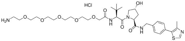 (<i>S</i>,<i>R</i>,<i>S</i>)-AHPC-PEG<sub>5</sub>-NH<sub>2</sub> hydrochloride