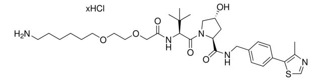 (<i>S</i>,<i>R</i>,<i>S</i>)-AHPC-PEG<sub>2</sub>-butyl amine hydrochloride