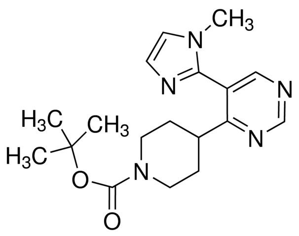 <i>tert</i>-Butyl 4-[5-(1-methyl-1<i>H</i>-imidazol-2-yl)-4-pyrimidinyl]-1-piperidinecarboxylate