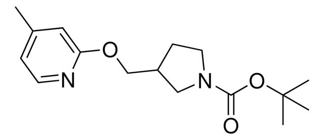tert-Butyl 3-{[(4-methyl-2-pyridinyl)oxy]methyl}-1-pyrrolidinecarboxylate