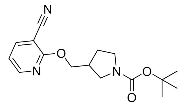 tert-Butyl 3-((3-cyanopyridin-2-yloxy)methyl)pyrrolidine-1-carboxylate