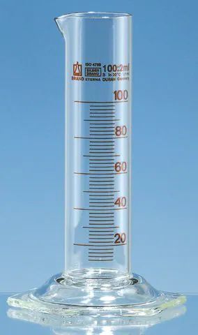 BRAND<sup>®</sup> SILBERBRAND ETERNA measuring cylinder, low-form