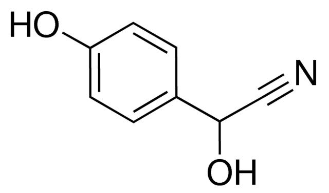 Hydroxy(4-hydroxyphenyl)acetonitrile