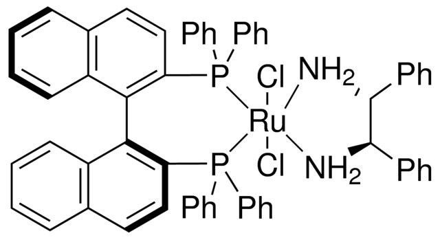 Dichloro[(<i>S</i>)-(-)-2,2′-bis(diphenylphosphino)-1,1′-binaphthyl][(1<i>R</i>,2<i>R</i>)-(+)-1,2-diphenylethylenediamine] ruthenium(II)