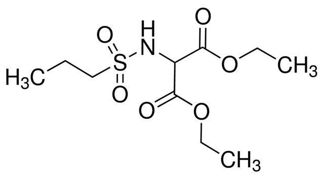 Diethyl 2-[(propylsulfonyl)amino]malonate