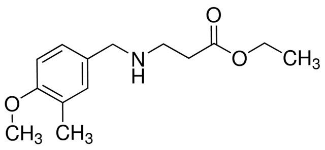Ethyl 3-((4-methoxy-3-methylbenzyl)amino)propanoate
