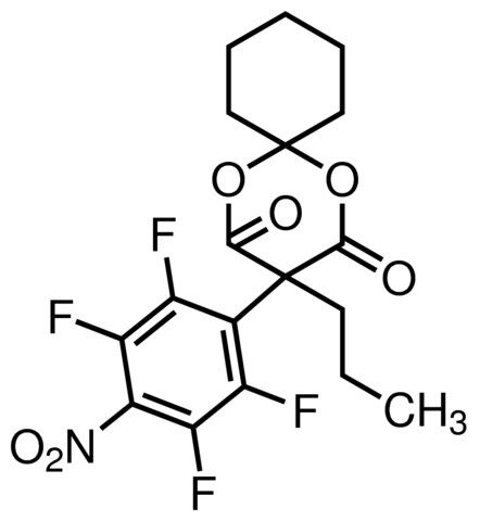 3-Propyl-3-(2,3,5,6-tetrafluoro-4-nitrophenyl)-1,5-dioxaspiro[5.5]undecane-2,4-dione