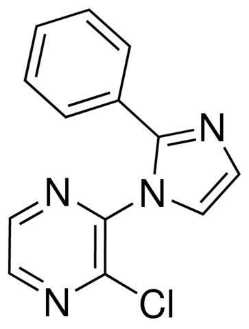 2-Chloro-3-(2-phenyl-1<i>H</i>-imidazol-1-yl)pyrazine