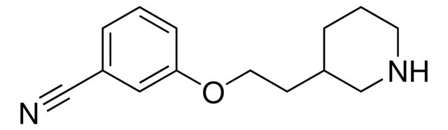 3-[2-(3-Piperidinyl)ethoxy]benzonitrile