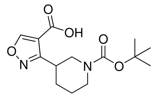 3-[1-(tert-Butoxycarbonyl)-3-piperidinyl]-4-isoxazolecarboxylic acid