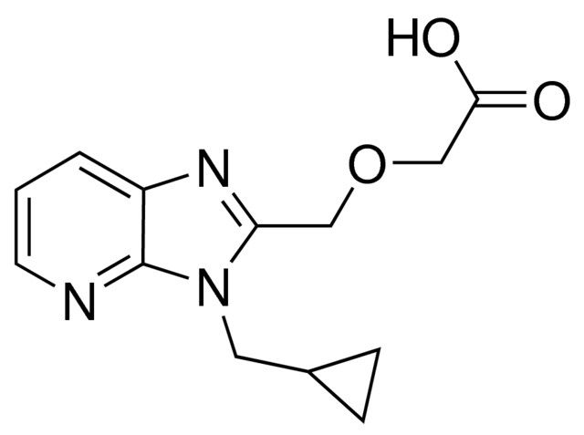 {[3-(Cyclopropylmethyl)-3<i>H</i>-imidazo[4,5-<i>b</i>]pyridin-2-yl]methoxy}acetic acid
