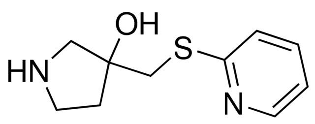 3-((Pyridin-2-ylthio)methyl)pyrrolidin-3-ol