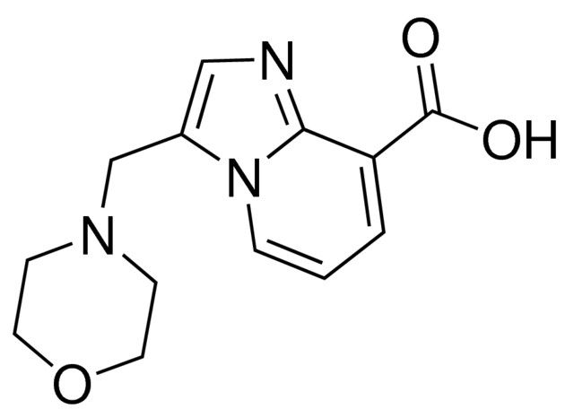 3-(4-Morpholinylmethyl)imidazo[1,2-<i>a</i>]pyridine-8-carboxylic acid