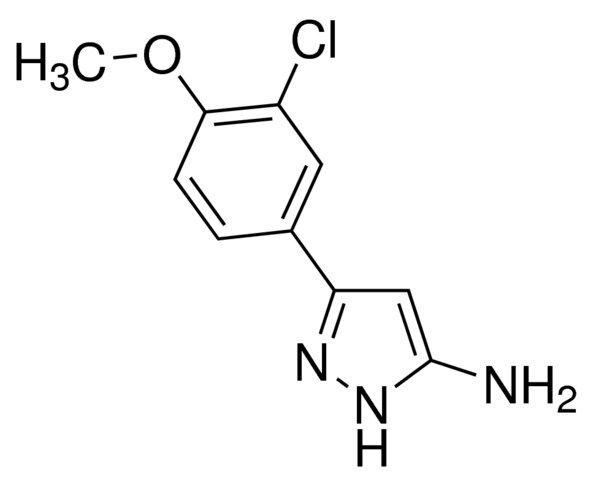 3-(3-Chloro-4-methoxyphenyl)-1<i>H</i>-pyrazol-5-ylamine
