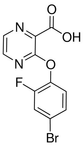 3-(4-Bromo-2-fluorophenoxy)-2-pyrazinecarboxylic acid
