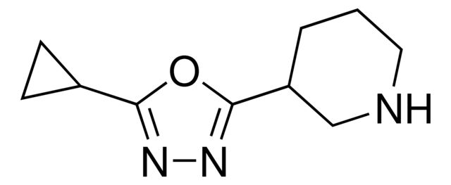 3-(5-Cyclopropyl-1,3,4-oxadiazol-2-yl)piperidine