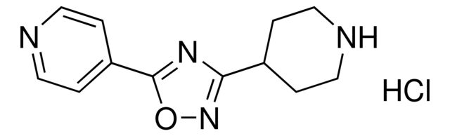 3-(Piperidin-4-yl)-5-(pyridin-4-yl)-1,2,4-oxadiazole hydrochloride