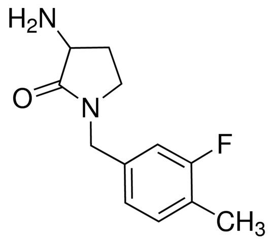 3-Amino-1-(3-fluoro-4-methylbenzyl)-2-pyrrolidinone