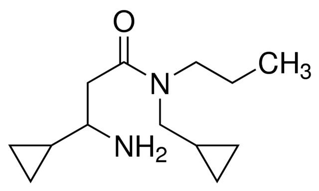3-Amino-3-cyclopropyl-<i>N</i>-(cyclopropylmethyl)-<i>N</i>-propylpropanamide