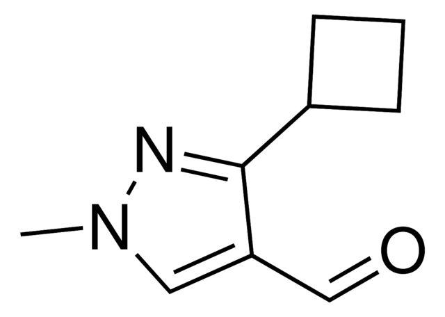 3-Cyclobutyl-1-methyl-1H-pyrazole-4-carbaldehyde