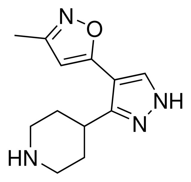 3-Methyl-5-(3-(piperidin-4-yl)-1H-pyrazol-4-yl)isoxazole