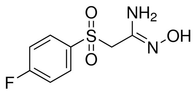 (1<i>Z</i>)-2-[(4-Fluorophenyl)sulfonyl]-<i>N</i>′-hydroxyethanimidamide