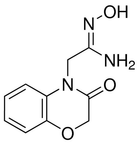 (1<i>Z</i>)-<i>N</i>′-Hydroxy-2-(3-oxo-2,3-dihydro-4<i>H</i>-1,4-benzoxazin-4-yl)ethanimidamide