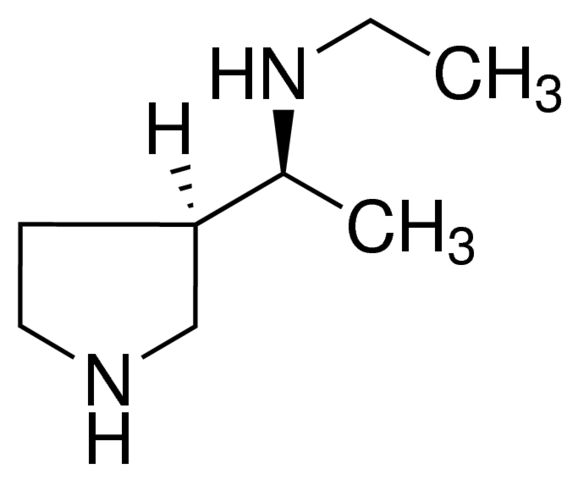 (1<i>S</i>)-<i>N</i>-Ethyl-1-[(3<i>R</i>)-3-pyrrolidinyl]ethanamine