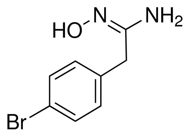 (1<i>Z</i>)-2-(4-Bromophenyl)-<i>N</i>′-hydroxyethanimidamide